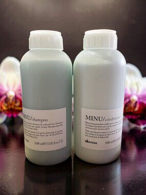 Davines Minu Color Protection  Shine Boost  Hydration Shampoo Conditioner